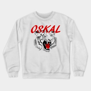 Russian Tiger Tattoo Crewneck Sweatshirt